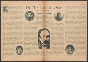 De "La Edad de Oro". : Músicos, poetas y pintores.