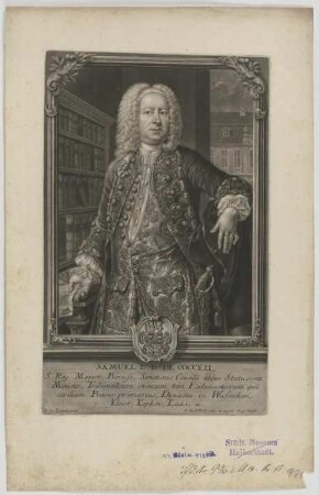 Bildnis des Samuel de Cocceji