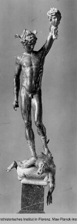 Perseus mit dem Haupt der Medusa (Bronzemodell)