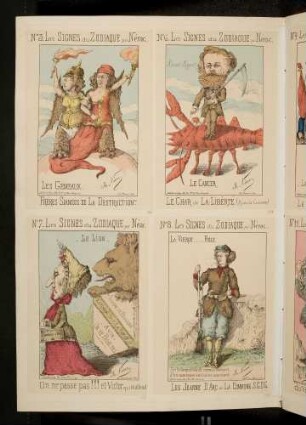 Les signes du Zodiaque par Nérac