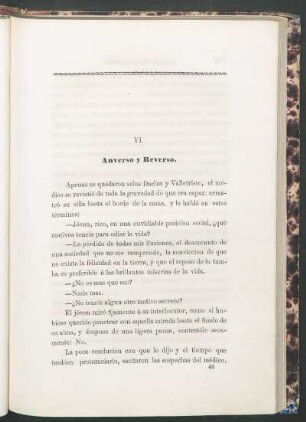 VI. - Anverso y Reverso.