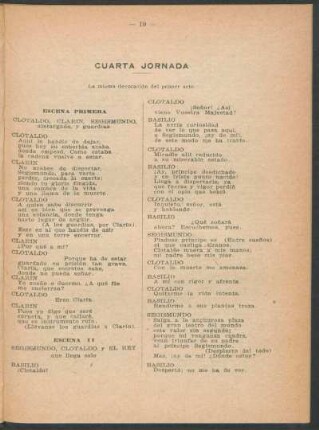 Cuarta jornada