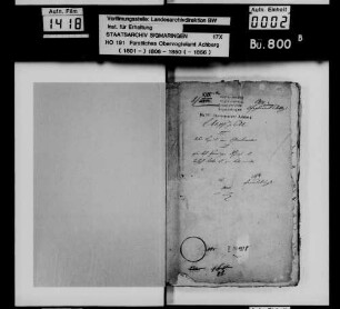 Untersuchung gegen Johann Lang, Esseratsweiler, Franz Joseph Heine, Duznau, und Joseph Nuber, Liebenweiler, wegen Körperverletzung