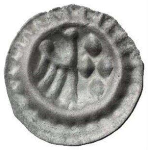 Fundmünze, Hohlpfennig, 1440 - 1470