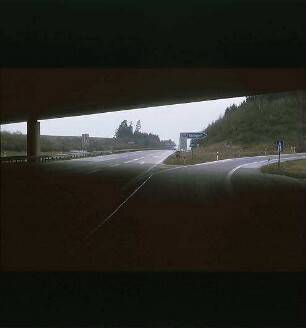 Einfahrt in Kreisel (Villingen-Schwenningen Richtung Stuttgart)