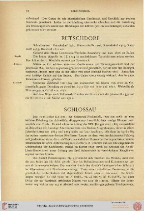 ⟦Rütschdorf⟧