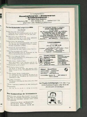 Aus der Bücherhalle Langenhorn-Mitte