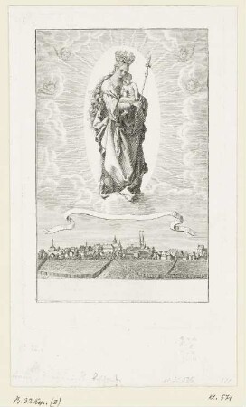 Maria mit Zepter und Sternenkrone