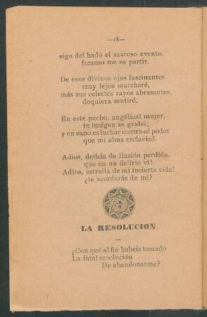 La resolución.