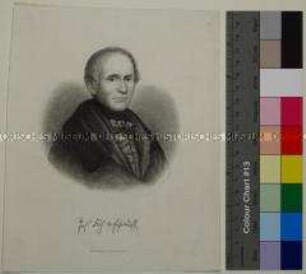 Porträt des deutschen Schriftstellers Joseph von Eichendorff