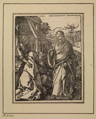Der Abschied Christi von seiner Mutter