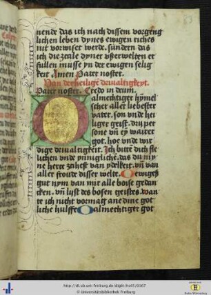 [83r - 88v] Verschiedene Gebete.