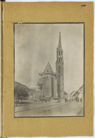Münster St. Theobald, Thann: Ansicht (aus: Skizzen- und Fotoalbum 6)