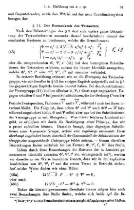 § 11. Der Formenkreis des Tetraeders.
