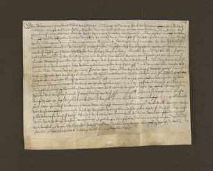 1586 Jan. 06. Hausrentenverkauf in Haus hinterm Heiligen Geist an Carstien Wippermann.