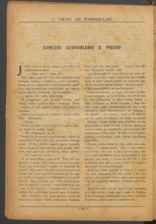 Concini ludibriado e preso
