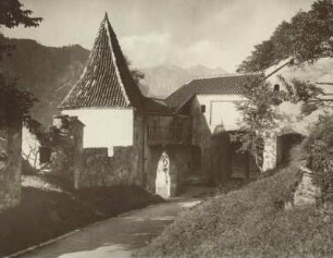 Füssen am Lech (Ostallgäu). Malerwinkel im Hohen Schloss