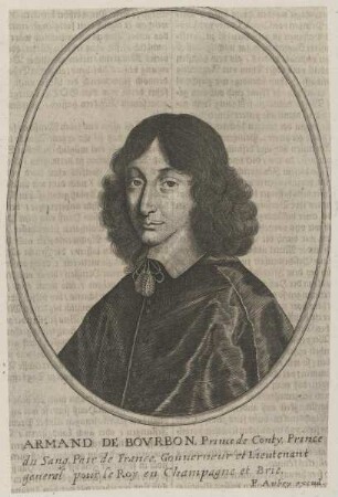 Bildnis des Armand de Bovrbon de Conty