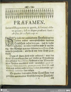 Praefamen