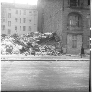 Negativ: Gelände, Wartburgstraße 43, 1950