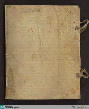 Medica - Cod. Durlach 69