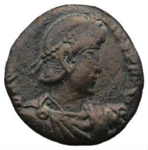 Münze, Follis, 348 - 361 n. Chr.