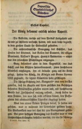 La San Felice : Historischer Roman aus der Zeit Neapels während der Franzosen - Herrschaft von Alexander Dumas. Deutsch von A. Kretzschmar. 9