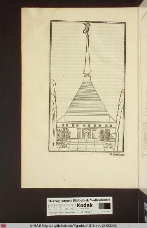 [Tempel mit Obelisk]