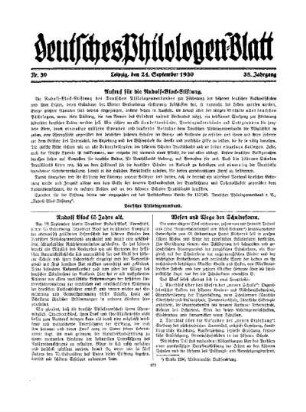 Wesen und Wege der Schulreform
