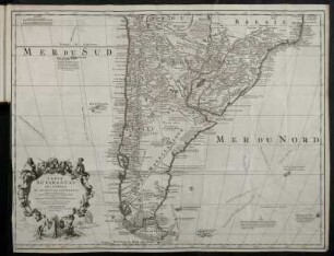 Carte du Paraguay, Du Chili, Du Detroit de Magellan &etc.