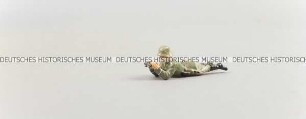 Massefigur: MG-Führer, liegend mit Fernglas, beobachtend