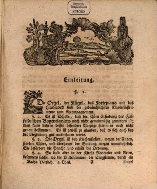 Carl Philipp Emanuel Bachs Versuch über die wahre Art das Clavier zu spielen. 2, Zweyter Theil, in welchem die Lehre von dem Accompagnement und der freyen Fantasie abgehandelt wird