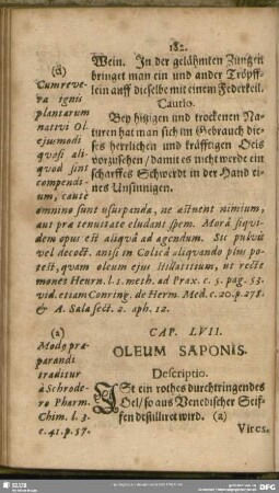 Cap. LVII. Oleum Saponis