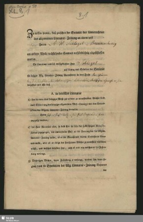 Braunschweig u. Jena, 3. Nov. 1795