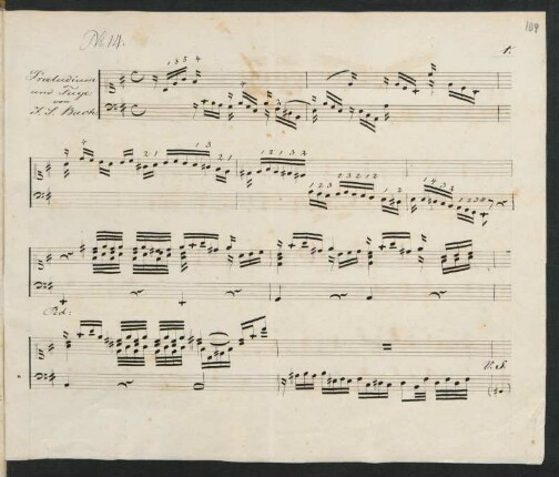 [Fasz. 5:] Präludium und Fuge [BWV 533] von J. S. Bach
