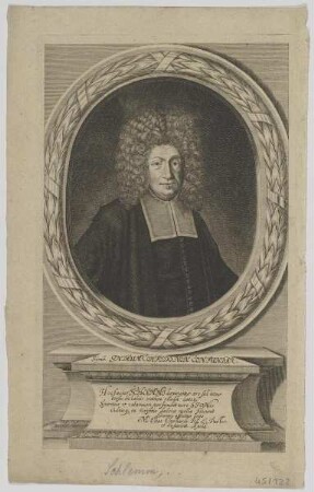 Bildnis des Johann Schlemmius