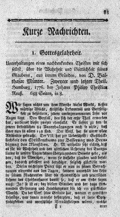 Unterhaltungen eines denkenden Christen mit sich selbst. T.2.