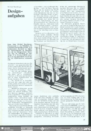 Designaufgaben : Rehabilitation