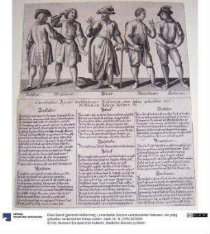 Lamentabler Discurs verschiedener Nationen, von jetzig gehabten verderblichen Kriegs-Zeiten.