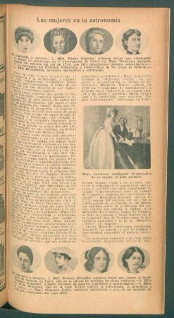 Las mujeres en la astronomía