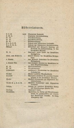 Abbreviaturen