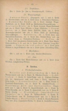 B. Tauben