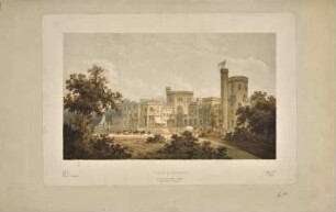 Schloss Babelsberg von Westen