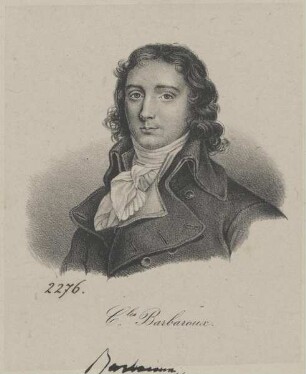 Bildnis des Charles Jean Marie Barbaroux