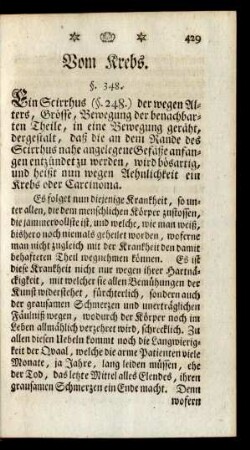 Vom Krebs