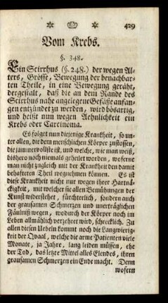 Vom Krebs