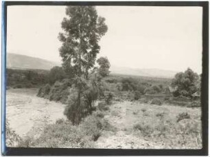 Blick vom Llave-Schwemmkegel gegen das Becken von Cochabamba