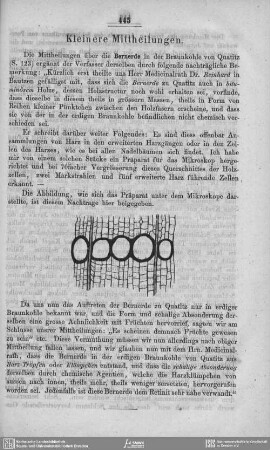 Kleinere Mittheilungen