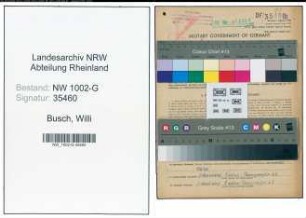Entnazifizierung Willi Busch, geb. 18.12.1891 (Gastwirt)
