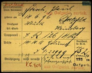 Frisch, Paul - Fritz, Christian
